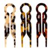 3pcs French Hair Pin, U-Shaped Magic Acetate Hair Pin French Sticks for Women Buns Thick Fine Long Curls Styling Accessories (3 Colors) view 1