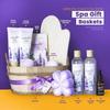 Bath Gifts Sets for Women, 11pcs Lavender Spa Baskets Kits, Relaxing Birthday Mothers Day Gifts for Mom view 2
