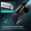 3-in-1 Body Groomer for Men, Men's Groin & Pubic Hair Trimmer 5D Head Shavers for Bald Men - 6 in 1 kensen Upgraded Magnetic Head Electric Razor view 2