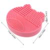 ARTSEWPLY Quality Silicone Makeup Brush Organizer Brush Cleaner Mat for Home Travel view 2