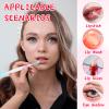 4PCS Double-headed Silicone Lip Scrubber, Reusable Lip Scrub Brush for Exfoliation, Blackhead Removal, Makeup Removal and Skin Care, DIY Facial Mask view 4