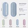4-Pack Dual-Design Nail Brush  Angled & Flat Bristles for Deep Cleaning Under Nails & Hand Scrub  Durable Nail Scrubber Brush for Men, Women & Kids (Pastel Set (Blue/Pink/Green/Purple)) view 2