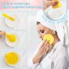120 Pieces Facial Sponge Compressed,Round Face Cleansing Sponge,Makeup Removal Sponge Pad for Exfoliating Wash,Spa,Mask(Yellow,Pink,Blue) view 4