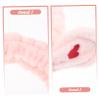 OFFIGAM Cat Ear Makeup Headband 4pcs Elastic Spa Facial Wash Hair Band for Women Cute Antlers Design for Skincare and Bathing view 3