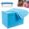 100 Pack 31" x 71" Disposable Non-Woven Massage Table Bed Covers - 2-Ply Waterproof Spa Sheets for Facial, Tattoo & Waxing. (blue 100pc) view 1