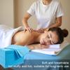 100 Pack 31" x 71" Disposable Non-Woven Massage Table Bed Covers - 2-Ply Waterproof Spa Sheets for Facial, Tattoo & Waxing. (blue 100pc) view 3
