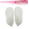 CTIRCHIU Silicone Boat Socks for Dry Cracked Feet and Heels Moisturizing Gel Socks Breathable Slip Design White Treatment for Softening Calluses and Rough Skin view 3