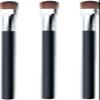 Halo Dye Professional Eye Shadow Brush Set, Black Handle with Textured Bristles, Ergonomic Design for Uniform Powder Application, 3 Pack view 1