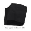 1200Pcs Black Cotton Pads, Gentle Makeup Removal Pads with Excellent Water Absorption, for Daily Skincare Routine, Suitable for Home Travel, 5 x 6cm view 2