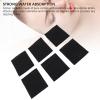 1200Pcs Black Cotton Pads, Gentle Makeup Removal Pads with Excellent Water Absorption, for Daily Skincare Routine, Suitable for Home Travel, 5 x 6cm view 3