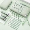 KswyyuwxgqI Nail Clipper Set for Home Manicure Nail Clippers Kit Stainless Steel Nail Tools for Men and Women Grooming Care view 3