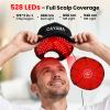 CAYAMA Red Light Hair Growth Cap  528 LEDs Full Scalp Coverage, Red Light Therapy for Hair Growth Appearance, Scalp Care for Men & Women view 3