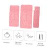 BAZEITFLOW 1set Microfiber Spa Towel Kit for Women Includes Hair Wrap Chest Towel Pillow Case Lightweight Quick Dry Multi-Purpose for Spa Bath and Skin Care view 4