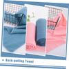 BAZEITFLOW 2pcs Back Scrubbing Towels Strap Rubbing Towels for Easy Cleaning for Daily Use Plant Material for Home Bathroom Accessory view 3