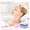 HONITANO 6pcs Pumice Foot Brush Foot Scrub Brush Pedicure Exfoliator Heel Scraper Pumice Scrubber Beauty Tool Kit view 4