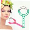 DECOMELODY 2Pcs Facial Hair Remover Spring Device Handheld Threading Tool for Quick and Easy Hair Removal Portable Epilator for Smooth Skin Random Pattern Design view 3