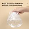 100 PCS Disposable Shower Caps Thickened Waterproof Hair Bath Caps for Women Men Girls Travel Spa Hotel Home Use Salon - Multi-Purpose Elastic Plastic Clear Shower Caps, Essentials Accessories(20.5") view 2