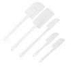 NonStick Silicone Wax Spatula Set, Reusable Waxing Stirrer Applicator for Home and Salon Use, HighTemperature Multifunctional Sticks - 5pcs view 1