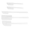 NonStick Silicone Wax Spatula Set, Reusable Waxing Stirrer Applicator for Home and Salon Use, HighTemperature Multifunctional Sticks - 5pcs view 2