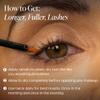 Vellora Lash Growth Serum for Longer, Thicker Lashes with Peptide & Botanical Blend  Supports Natural Eyelash Growth & Volume, 3mL view 4