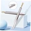 VALICLUD 2pcs Dual-use Stainless Steel Eyebrow Tweezers for Makeup and Grooming Ergonomic Design for Precise Application for Eyebrows and False Eyelashes and Lightweight view 4