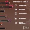 Juvia's Place Long Wear Lip Pencil  Scorpio  Waterproof & Kiss-proof, Long Lasting Lip Liner, Smooth Makeup Application - Soft Matte Finish Base for Lipstick - 13 Hours of Wear for Everyday Use view 4