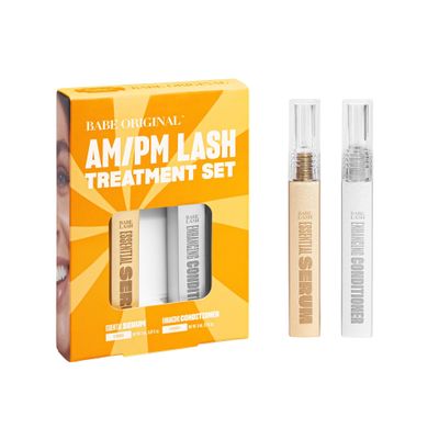 Babe Original Lash Serum AM/PM Kit - 2mL Babe Lash Essential Serum & 3mL Enhancing Conditioner (Gold Box)