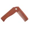 Beard Comb, Mustache Comb Smooth Teeth for Comfort Folding Beard Brush for and Hair Grooming view 3