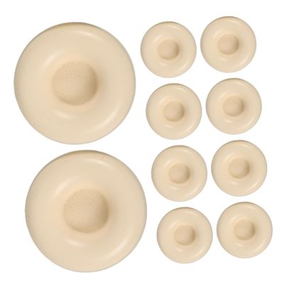 WRITWAA 10pcs Hard Wax Blocks Beeswax for Gentle Hair Removal for Facial Body and Bikini Areas Natural Ingredients for