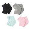 OATIPHO 4pairs Gel Heel Moisturizing Socks for Dry Crack Treatment Open Toe Spa Socks for Men and Women Comfortable Foot Care view 1