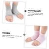OATIPHO 4pairs Gel Heel Moisturizing Socks for Dry Crack Treatment Open Toe Spa Socks for Men and Women Comfortable Foot Care view 4