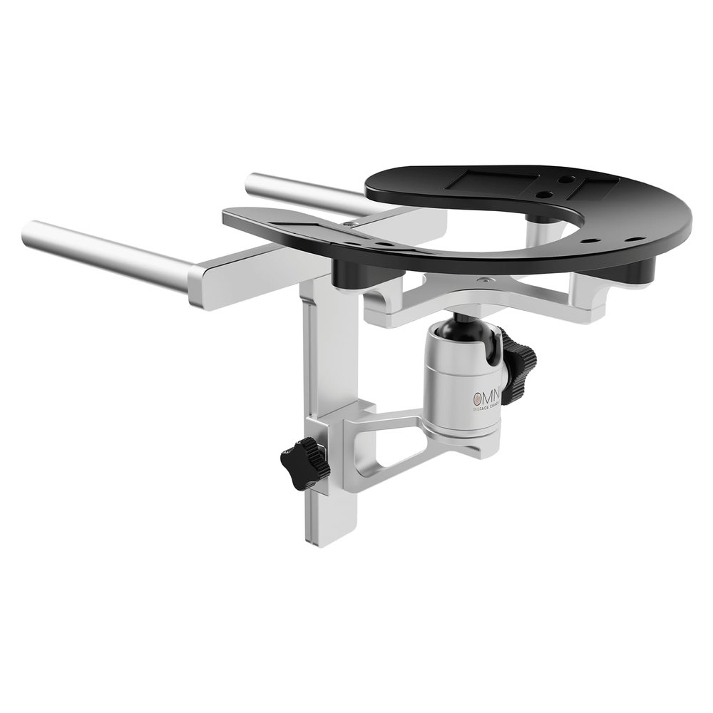 Omni 360 Face Cradle Fully Adjustable Massage Table Headrest with Ball Joint | Ergonomic, Built to Last Design | Never Buy Another Face Cradle Again | Fits Most Tables