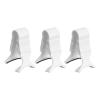3Pcs Eyelash Curler Plastic Easy to Hold Lightweight Portable Eyelash Clamp/Holder Magnetic Curler for Home Travel view 1
