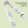 3Pcs Eyelash Curler Plastic Easy to Hold Lightweight Portable Eyelash Clamp/Holder Magnetic Curler for Home Travel view 2