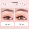 3Pcs Eyelash Curler Plastic Easy to Hold Lightweight Portable Eyelash Clamp/Holder Magnetic Curler for Home Travel view 3