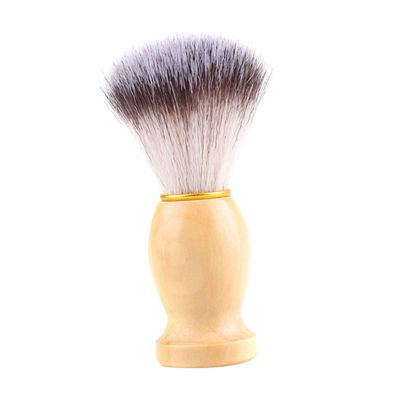 BESTYASH 1pc Wooden Handle Shaving Brush for Men Beard Cleaning Tool Beard Care Brush for Shaving Personal Care Supply Father Day