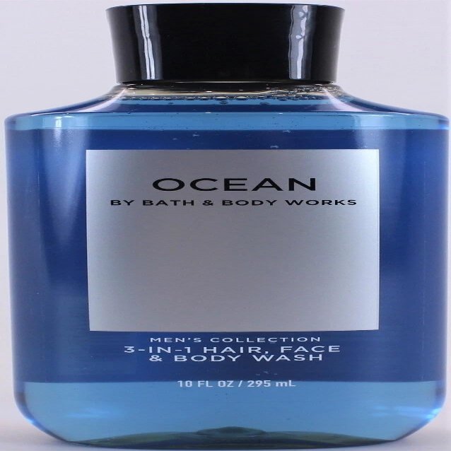 Bath ad Body - Body Wash with Pro-Vitamin B5 and Aloe - 10 FL OZ / 295 mL Men's Collection OCEAN