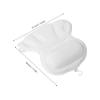 VICASKY Bath Pillow 4d for Tub: Neck and Back Support Machine Washable Bathtub Headrest with Non-Slip Suction Cups Comfortable Spa Cushion view 2