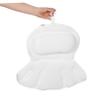 VICASKY Bath Pillow 4d for Tub: Neck and Back Support Machine Washable Bathtub Headrest with Non-Slip Suction Cups Comfortable Spa Cushion view 4