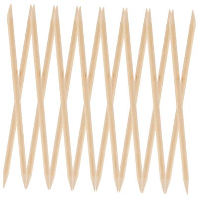 HONITANO 200pcs Manicure Sticks Wood Nail Sticks Cuticle Pusher for Nails Professional Manicure Supplies
