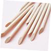 HONITANO 200pcs Manicure Sticks Wood Nail Sticks Cuticle Pusher for Nails Professional Manicure Supplies view 2