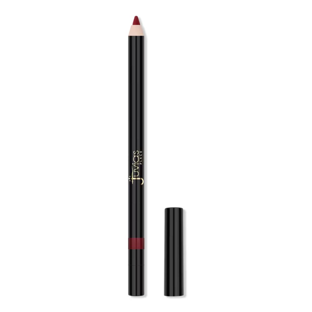 Juvia's Place Long Wear Lip Pencil Ruby Waterproof & Kiss-proof, Long Lasting Lip Liner, Smooth Makeup Application - Soft Matte Finish Base for Lipstick - 13 Hours of Wear for Everyday Use