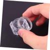 TOGEVAL 20Pcs Refillable Transparent Cosmetic Jars Diamond Shape Empty Loose Powder Containers for Glitter Eye Shadow and Storage for DIY Makeup Organization view 3
