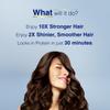 Hair Mask, 10X Stronger and Smoother Hair, with Coconut Milk Protein, 250ml view 4