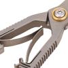 Nose Hair Beauty Scissor, Ti Alloy Round Tip Grooming Scissor Nose Hair Trimming Tool for Eyebrows Beard view 3