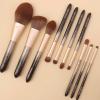JSEIAJB 10 piece makeup brush set super soft special set brush portable eye full set eye shadow brush view 3