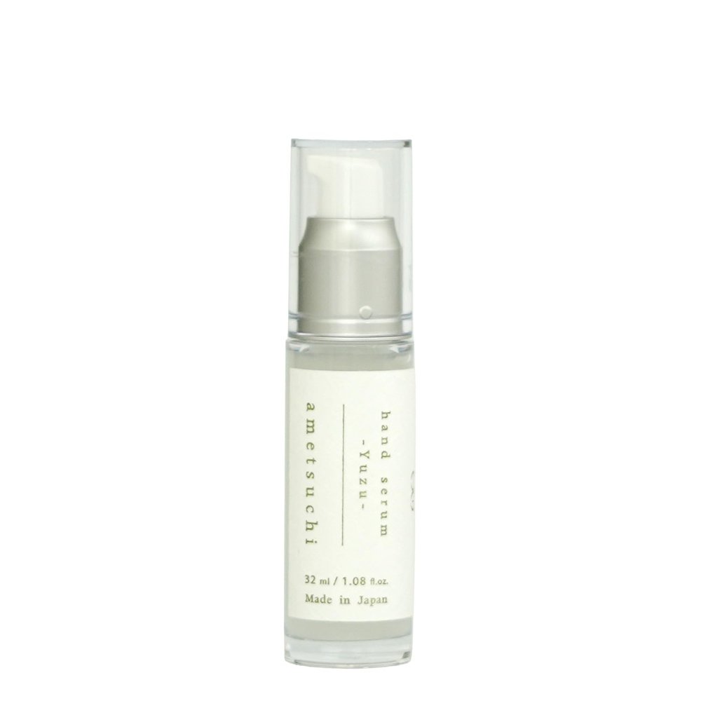 ametsuchi Hand Serum Yuzu with Onsen Water, Sulfate- Free & Paraben Free, Lightweight, Deep Hydration, Made in Japan