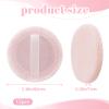 12 PCS Setting Powder Puff Round Pink Makeup Powder Puffs Round Cotton Powders Puffs Cotton Cosmetic Puff Mini Portable Sponge Cushion for Foundation Settings view 2