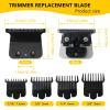707B Replacement Blade Compatible for BaBylis-PRO FX787 & FX726 Trimmers, Replacement Blades with 4 Guards Set 1 Screwdriver Compatible for BaByliss Trimmer (Black) view 4