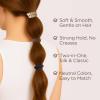 10PCS Silk Scrunchies and Hair Ties Set - No Damage Silk Hair Ties Elastics, Scrunchies for Women Girls, Soft Stretchy Ponytail Holders view 2
